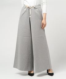 WIDE SWEAT FLARE PANTS