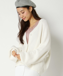 VENCEEXCHANGE | Vネック片畦カーディガン(カーディガン/ボレロ)