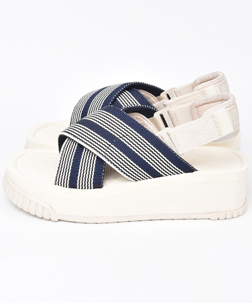 SHAKA(シャカ)の「2019年モデル【SHAKA / シャカ】FIESTA PLATFORM MULTI(サンダル・レディース・ブラウン/ネイビー・5/6/7)」の6枚目の写真