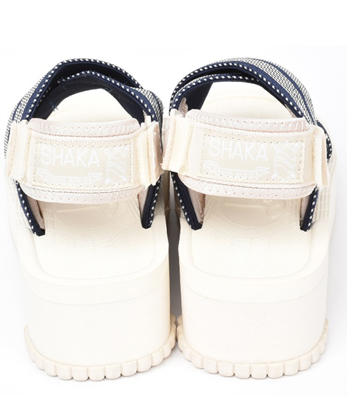 SHAKA(シャカ)の「2019年モデル【SHAKA / シャカ】FIESTA PLATFORM MULTI(サンダル・レディース・ブラウン/ネイビー・5/6/7)」の7枚目の写真
