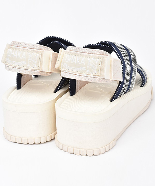 SHAKA(シャカ)の「2019年モデル【SHAKA / シャカ】FIESTA PLATFORM MULTI(サンダル・レディース・ブラウン/ネイビー・5/6/7)」の8枚目の写真