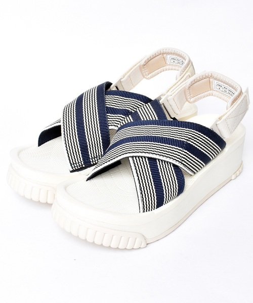 SHAKA(シャカ)の「2019年モデル【SHAKA / シャカ】FIESTA PLATFORM MULTI(サンダル・レディース・ブラウン/ネイビー・5/6/7)」の14枚目の写真