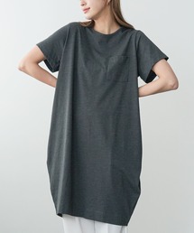 ポケット付きTシャツワンピース