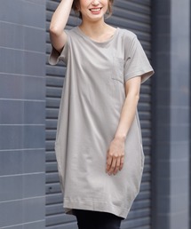 mili an deni（ミリアンデニ）の「ポケット付きTシャツワンピース（ワンピース）」