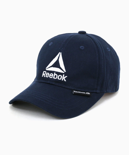 Reebok(リーボック)の「Reebok/リーボック デルタ刺繍 ローキャップ(キャップ・レディース・ブラック/ピンク/ネイビー/ホワイト・FREE)」の3枚目の写真
