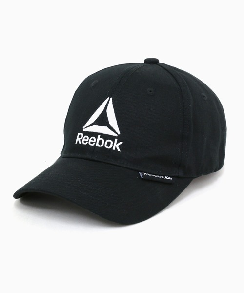 Reebok(リーボック)の「Reebok/リーボック デルタ刺繍 ローキャップ(キャップ・レディース・ブラック/ピンク/ネイビー/ホワイト・FREE)」の2枚目の写真