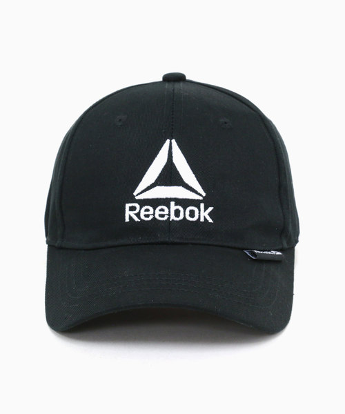 Reebok(リーボック)の「Reebok/リーボック デルタ刺繍 ローキャップ(キャップ・レディース・ブラック/ピンク/ネイビー/ホワイト・FREE)」の5枚目の写真