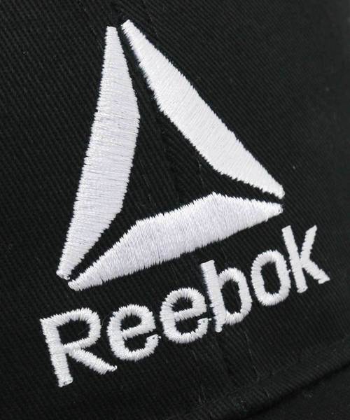 Reebok(リーボック)の「Reebok/リーボック デルタ刺繍 ローキャップ(キャップ・レディース・ブラック/ピンク/ネイビー/ホワイト・FREE)」の8枚目の写真