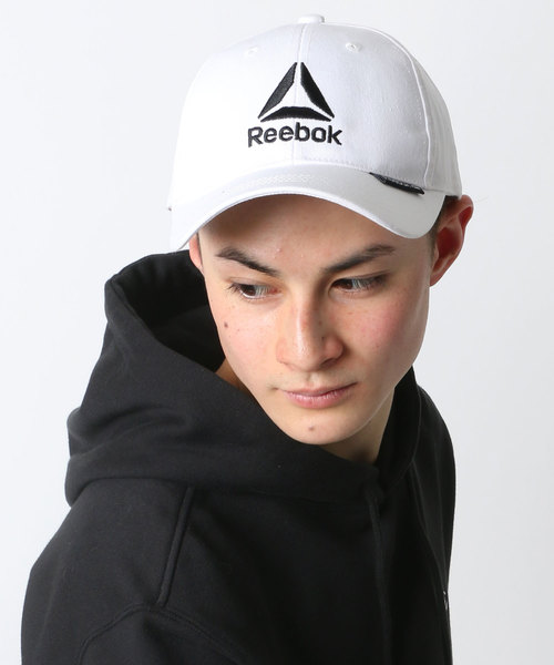 Reebok(リーボック)の「Reebok/リーボック デルタ刺繍 ローキャップ(キャップ・レディース・ブラック/ピンク/ネイビー/ホワイト・FREE)」の21枚目の写真