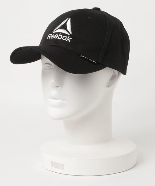 Reebok(リーボック)の「Reebok/リーボック デルタ刺繍 ローキャップ(キャップ・レディース・ブラック/ピンク/ネイビー/ホワイト・FREE)」の18枚目の写真