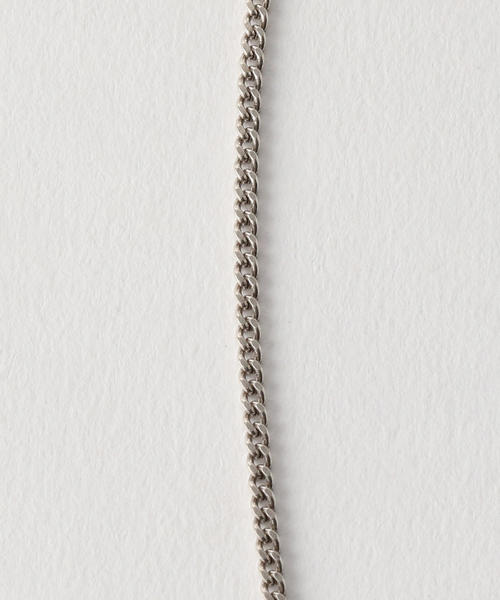 BEAUTY&YOUTH UNITED ARROWS（ビューティーアンドユースユナイテッドアローズ）の「【別注】＜VELATTI＞オーバルネックレス（ネックレス・レディース・シルバー・FREE）」の3枚目の写真