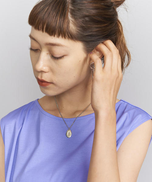 BEAUTY&YOUTH UNITED ARROWS（ビューティーアンドユースユナイテッドアローズ）の「【別注】＜VELATTI＞オーバルネックレス（ネックレス・レディース・シルバー・FREE）」の7枚目の写真