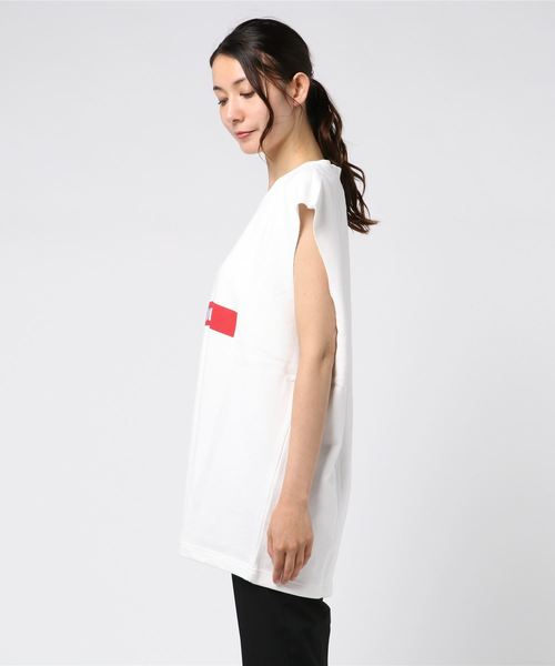 rovtski(ロフトスキー)の「2019SS SID PRINT NS/プリントノースリーブ(Tシャツ/カットソー・レディース・ホワイト/ブラック/イエロー・FREE)」の4枚目の写真