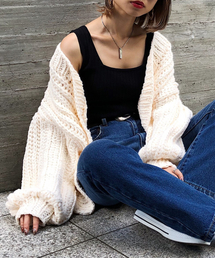 PAGEBOY | ハンドニットボリュームカーディガン(ニット/セーター)