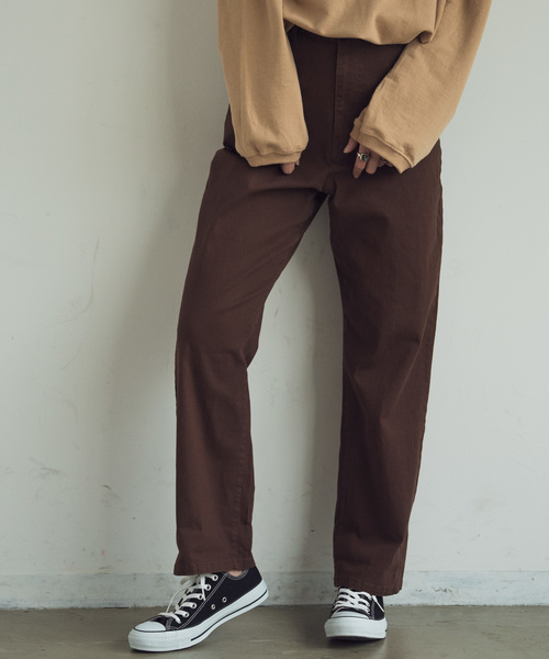 Aunt Marie's（アントマリーズ）の「AUNT MARIE'S  ハイウエストデニムパンツ（デニムパンツ・レディース・ブラック/ブラウン/ネイビー・SMALL/MEDIUM）」の12枚目の写真