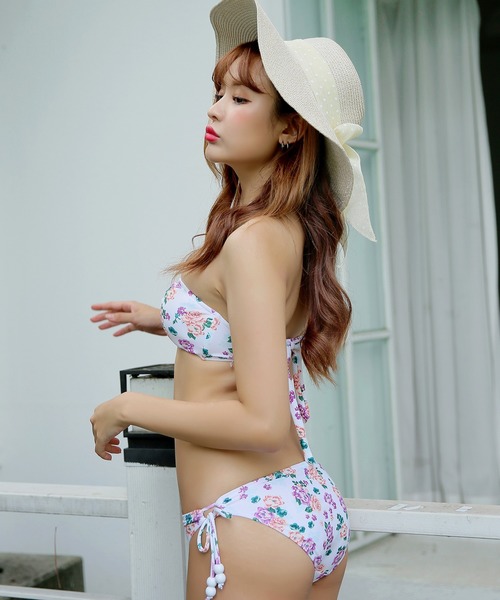 To the sea トゥ ザ シー ビキニ 花柄 M 新品 格安♪ To the sea トゥ ザ シー ビキニ 花柄 M 新品 格安♪