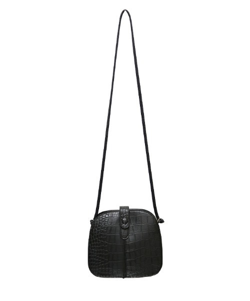 select MOCA(セレクトモカ)の「クロコショルダーバッグ(ショルダーバッグ・レディース・ブラック/ライトベージュ/モスグリーン・FREE)」の14枚目の写真