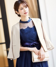 Fashion Letter�i�t�@�b�V�������^�[�j�́u�t���A�X���[�u�t�H�[�}���W���P�b�g �������{���� �p�[�e�B�[�{�����i�e�[���[�h�W���P�b�g�j�v