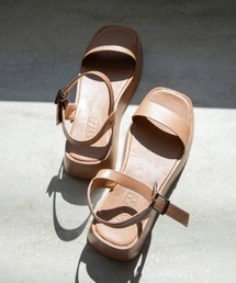 LOWRYS FARM | フレアソールサンダル　875549(サンダル)