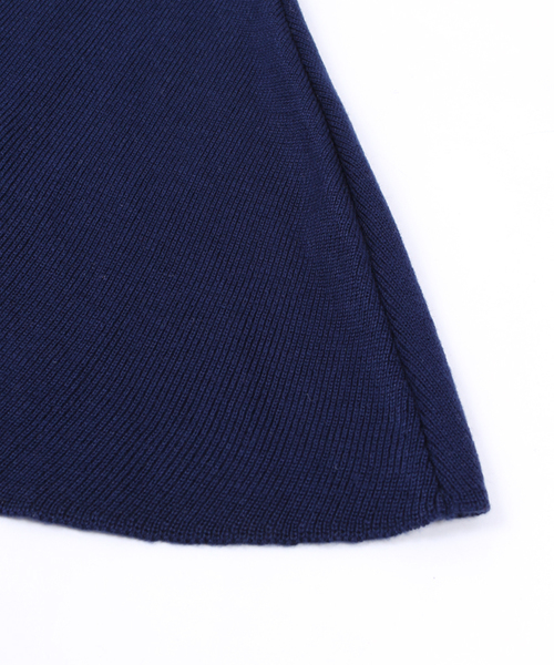 WEGO（ウィゴー）の「WEGO/AMOコラボニットワンピース（ワンピース・レディース・サックスブルー/ネイビー・FREE）」の9枚目の写真