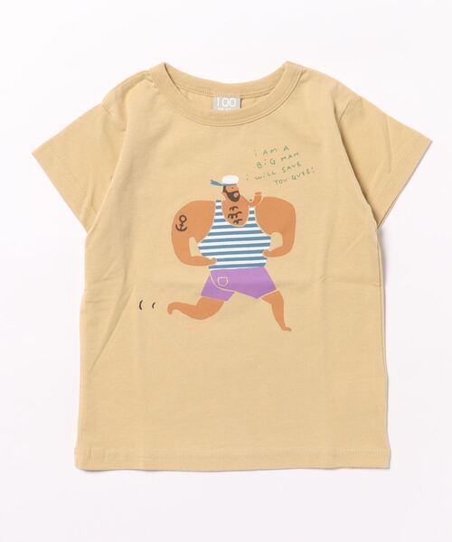 セール】ポパイ風プリントTシャツ（Tシャツ/カットソー）｜DILASH 