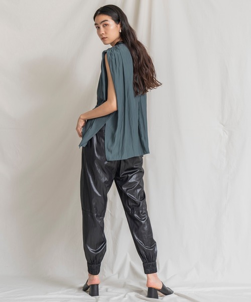 MAISON SPECIAL ギャザー2WAYスリーブトップス ◎GISELe 9月号掲載:ギャザー2WAYスリーブトップス【MAISON