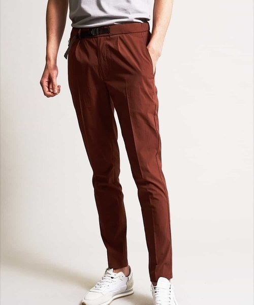 MICHEL KLEIN HOMME (ミッシェルクランオム)の「パンツ(タイプライターSY)(その他パンツ・メンズ・オレンジ/ネイビー/ライトグレー・MEDIUM/LARGE/X-LARGE/50)」の3枚目の写真