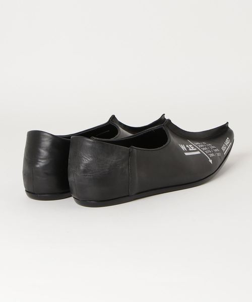 KIDS LOVE GAITE(キッズラブゲイト)の「Pointed Mohican Luca Slip-on(スリッポン・メンズ・ブラック/ホワイト・27/26/25)」の4枚目の写真