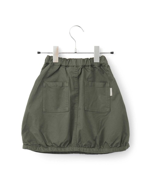 MAKE YOUR DAY（メイクユアデイ）の「ビッグポケットツイルスカート■150.160cm（スカート・キッズ・ベージュ/カーキ/チャコールグレー・150/160）」の6枚目の写真