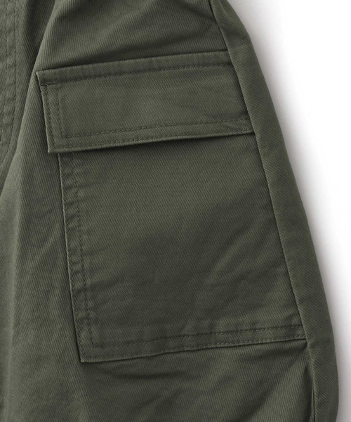 MAKE YOUR DAY（メイクユアデイ）の「ビッグポケットツイルスカート■150.160cm（スカート・キッズ・ベージュ/カーキ/チャコールグレー・150/160）」の8枚目の写真