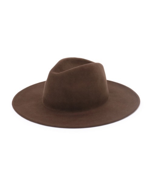 DouDou（ドゥドゥ）の「ウール100HAT（ハット・レディース・ブラック/ブラウン・FREE）」の5枚目の写真