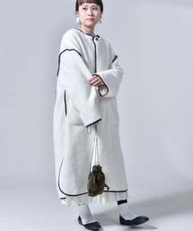CALIFORNIA OUTFITTERS（カリフォルニア アウトフィッターズ）の「パイピングボアノーカラコート（ノーカラーコート・キッズ）」