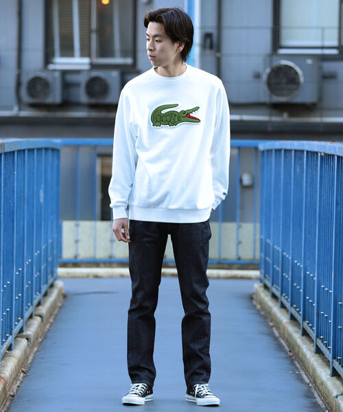 LACOSTE（ラコステ）の「LACOSTE × BEAMS / 別注 Big Croco Crew