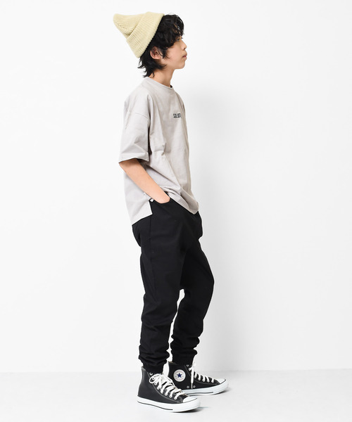 RAT EFFECT(ラットエフェクト)の「バックプリントビッグTシャツ(Tシャツ/カットソー・キッズ・チャコールグレー/ライトグレー/ライトブルー/ブラック/ベージュ/オフホワイト・120/130/140/150/160)」の10枚目の写真