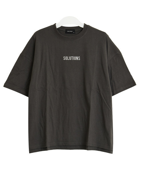 RAT EFFECT(ラットエフェクト)の「バックプリントビッグTシャツ(Tシャツ/カットソー・キッズ・チャコールグレー/ライトグレー/ライトブルー/ブラック/ベージュ/オフホワイト・120/130/140/150/160)」の11枚目の写真