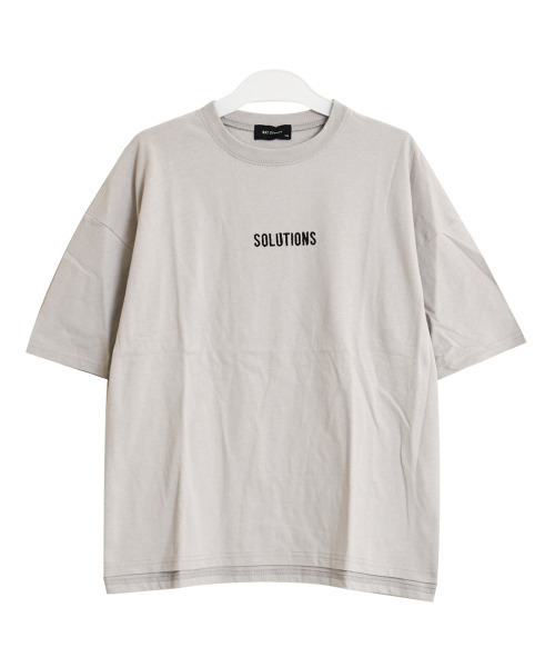 RAT EFFECT(ラットエフェクト)の「バックプリントビッグTシャツ(Tシャツ/カットソー・キッズ・チャコールグレー/ライトグレー/ライトブルー/ブラック/ベージュ/オフホワイト・120/130/140/150/160)」の22枚目の写真