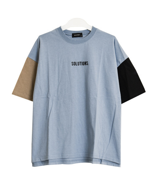 RAT EFFECT(ラットエフェクト)の「バックプリントビッグTシャツ(Tシャツ/カットソー・キッズ・チャコールグレー/ライトグレー/ライトブルー/ブラック/ベージュ/オフホワイト・120/130/140/150/160)」の9枚目の写真