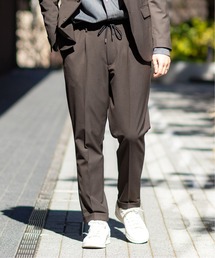 CERAMICA TR 1プリーツ イージーパンツ