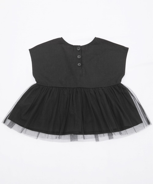 Rora(ローラ)の「メル トップス(2color)(Tシャツ/カットソー・キッズ・ブラック/ホワイト・140/120/100/130/110)」の18枚目の写真