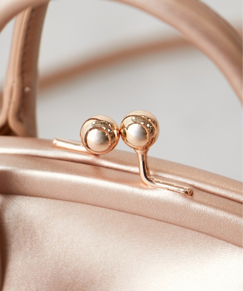 OLIVE des OLIVE（オリーブデオリーブ）の「スカーフ付きガマ口ショルダー（ショルダーバッグ・レディース・ゴールド/ライトブラウン/ベージュ系その他・FREE）」の10枚目の写真