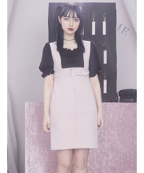 セール Backリボンレイヤードワンピース ワンピース Eatme イートミー のファッション通販 Zozotown