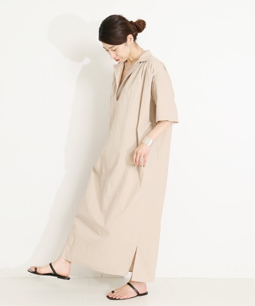 【極美品】VERMEIL par iena レオパード シャツワンピース VERMEIL par iena 】レオパードプリントアムンゼンシャツ