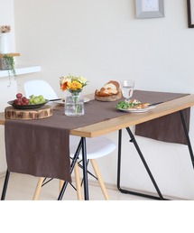 Jubilee（ジュビリー）の「洗いざらし 天然麻 100% ストーンウォッシュ 吸水速乾 テーブルランナー（ランチョンマット/テーブルウェア）」