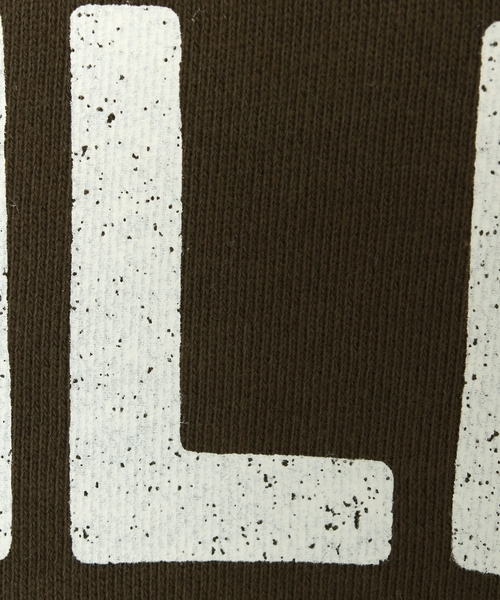 green label relaxing（グリーンレーベルリラクシング）の「【KIDS】ウラケ SMILE ラグラン ロングスリーブ（スウェット・キッズ・オリーブ/ネイビー・95/125/115/105/135）」の7枚目の写真