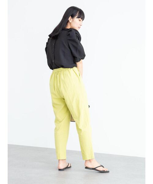 ELENCARE DUE(エレンカーレデュエ)の「・ELENCARE DUE 2wayジャカードブラウス*(シャツ/ブラウス・レディース・ブラック/パープル/イエロー/アイボリー・FREE)」の15枚目の写真