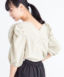 ELENCARE DUE | ・ELENCARE DUE 2wayジャカードブラウス＊(シャツ/ブラウス)