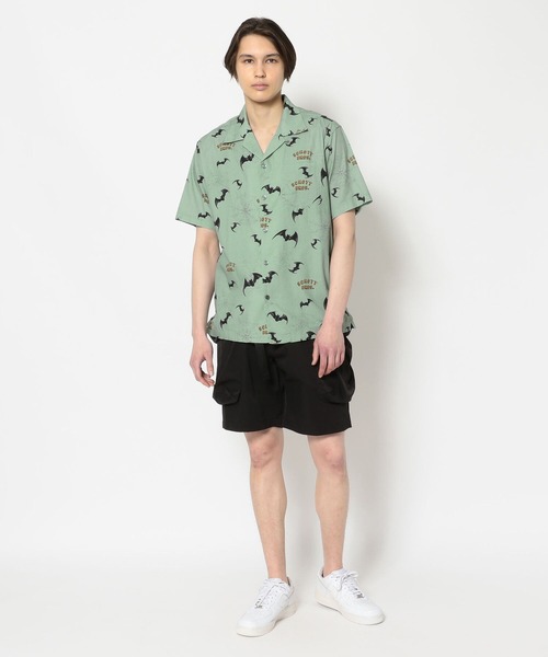 schott ハワイアンシャツ　バット&スパイダー schott（ショット）の「Schott/ショット/HAWAIIAN SHIRT BAT&