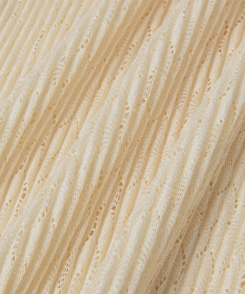 ADAM ET ROPE'(アダムエロペ)の「【ZOZO限定】プリーツレースイージーパンツ(その他パンツ・レディース・ブラック/キナリ・FREE)」の15枚目の写真