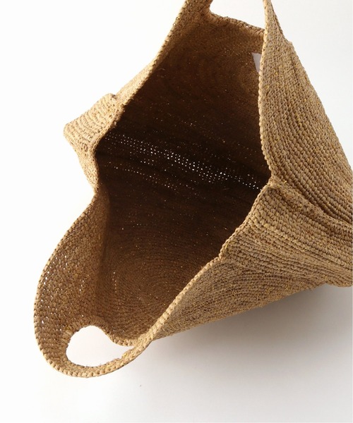 Spick & Span（スピックアンドスパン）の「【Le Voyage en Panie】 round shape バッグ（かごバッグ・レディース・ピンク/ブラック/アイボリー・FREE）」の6枚目の写真