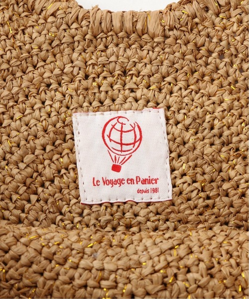 Spick & Span（スピックアンドスパン）の「【Le Voyage en Panie】 round shape バッグ（かごバッグ・レディース・ピンク/ブラック/アイボリー・FREE）」の4枚目の写真